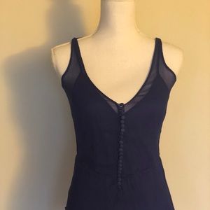 Forever 21 Purple Button Blouse